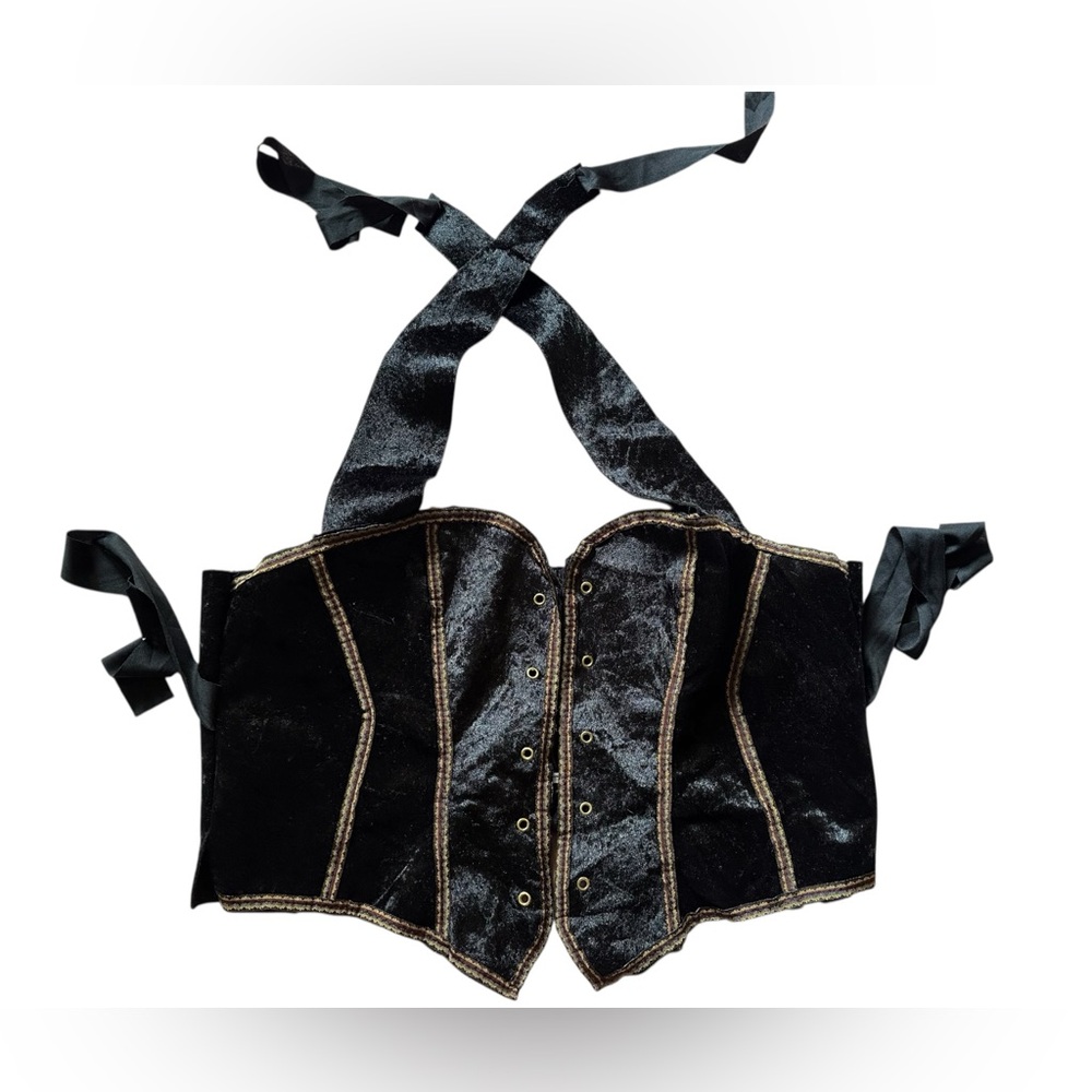 women’s velvet corset